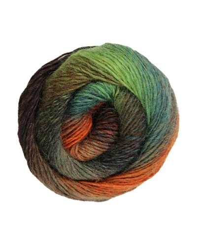 Włóczka Kolibri 6215 entrelac, entrelak,skarpetkowa, skarpetowa, na skarpetki, cieniowana, chusty, czapki, szale, wełna superłosz, wełna superwashe, skarpety