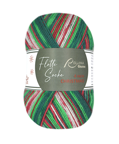 Flotte Socke Christmas 4f. 0421, Limited Edition 2025