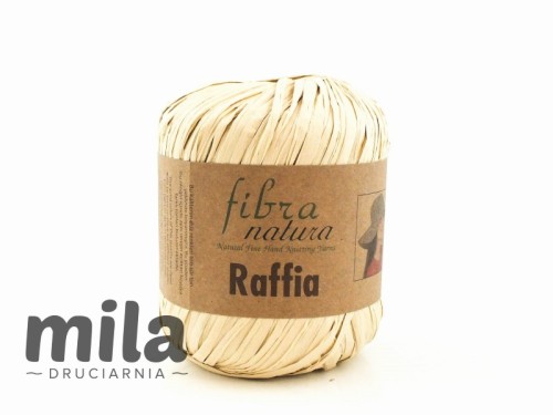 Przędza Raffia Fibra Natura 116-02 wanilia