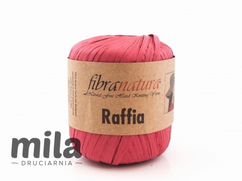 Przędza Raffia Fibra Natura 116-06 malin