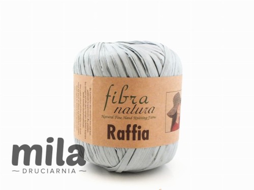 Przędza Raffia Fibra Natura 116-11 szary