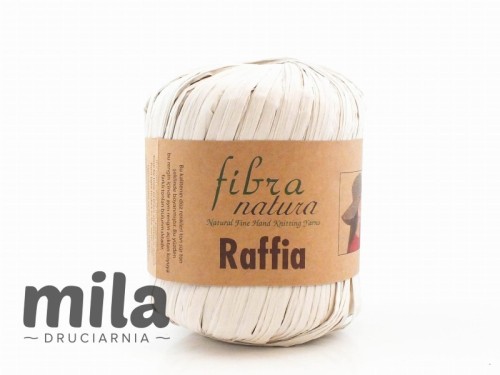Przędza Raffia Fibra Natura 116-15 perłowy