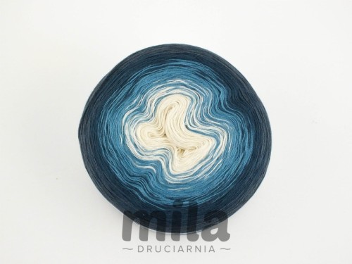 OMBRE Classic MO49 /KREM, JASNY PETROL, PETROL, GRANIT/