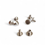 Nity wkręcane, komplet 4 szt, 9x9 nikiel