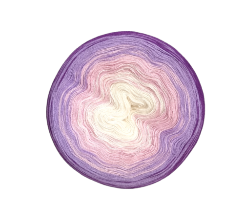 OMBRE Merino MM42 Roszpunka /KREMOWY, JASNY RÓŻ, LAWENDA, PURPURA/