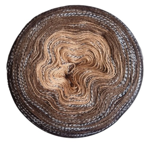 OMBRE Merino Mouliné MMX197 Chocolate Cake