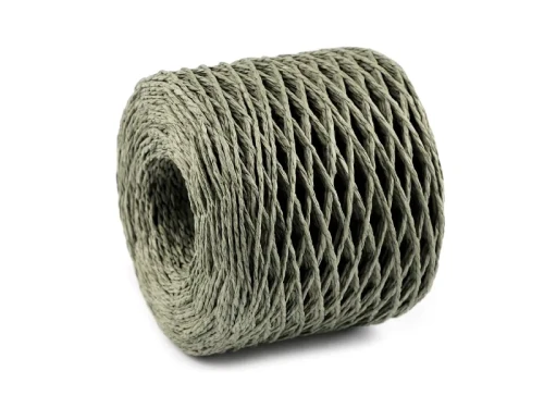 Rafia, łyko naturalne 1,5mm 310293_6 butelkowa zieleń