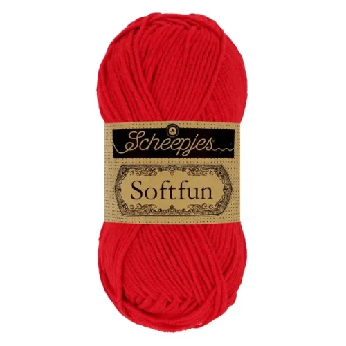 Scheepjes Softfun 2410 czerwony