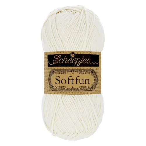Włóczka Scheepjes Softfun 2426 ecru