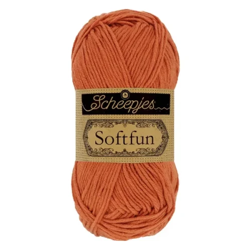 Włóczka Scheepjes Softfun 2431 jasny brąz
