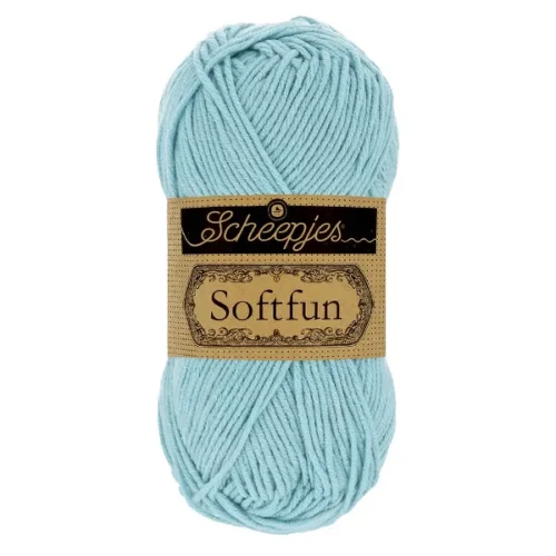Włóczka Scheepjes Softfun 2432 błękit