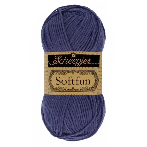 Włóczka Scheepjes Softfun 2463 indygo