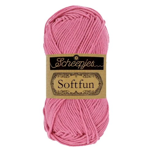 Włóczka Scheepjes Softfun 2480 wrzos