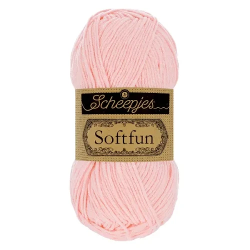Włóczka Scheepjes Softfun 2513 jasny róż