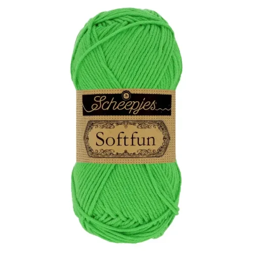 Włóczka Scheepjes Softfun 2517 zielony