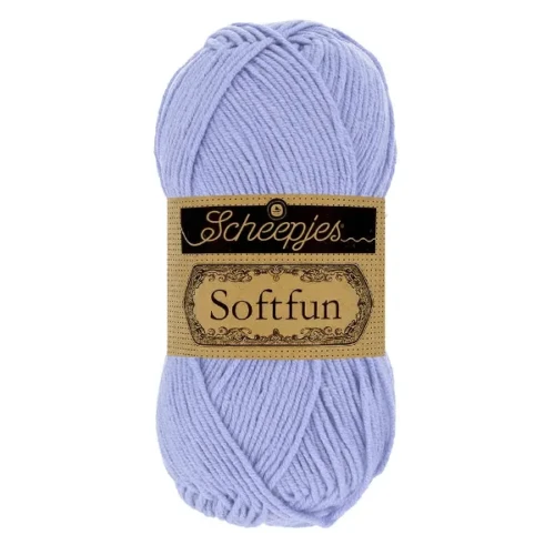 Włóczka Scheepjes Softfun 2519 lawenda