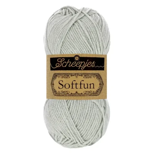 Włóczka Scheepjes Softfun 2530 jasny szary