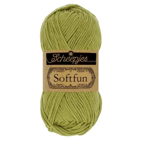 Włóczka Scheepjes Softfun 2531 zielony