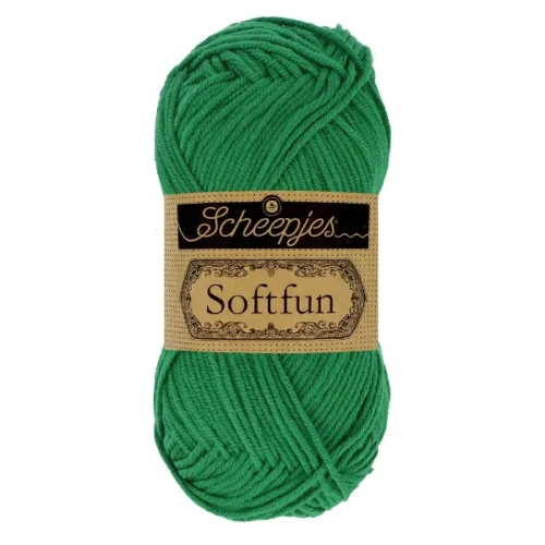 Włóczka Scheepjes Softfun 2535 zielony