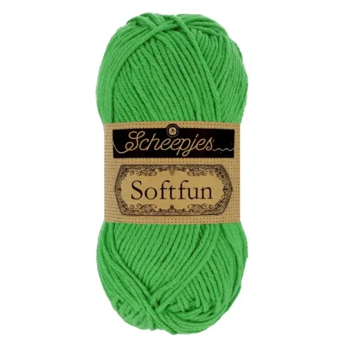 Włóczka Scheepjes Softfun 2605 soczysta zieleń