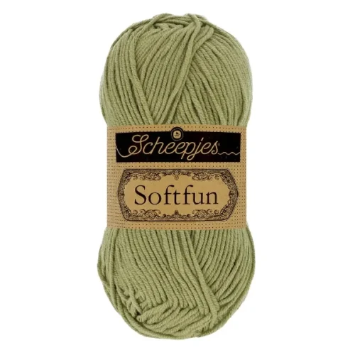 Włóczka Scheepjes Softfun 2606 oliwka