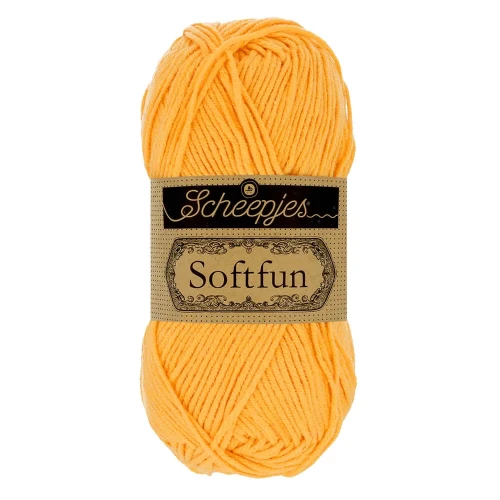 Włóczka Scheepjes Softfun 2610 miodowy