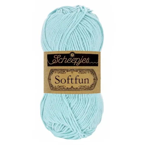Włóczka Scheepjes Softfun 2613 błękit
