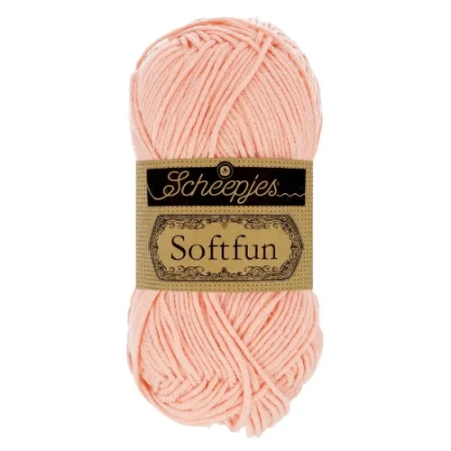 Włóczka Scheepjes Softfun 2620 brzoskwinia