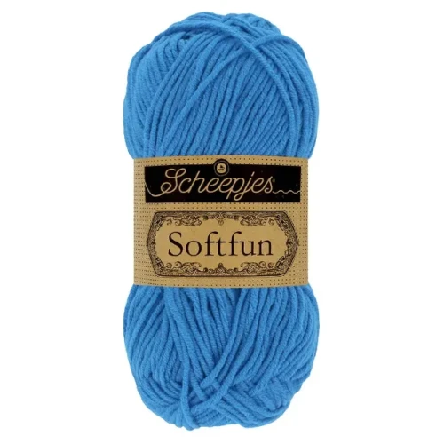 Włóczka Scheepjes Softfun 2629 lazur