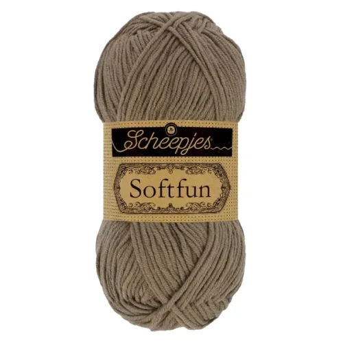 Włóczka Scheepjes Softfun 2631 cedr