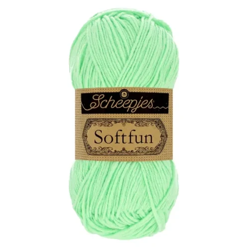 Włóczka Scheepjes Softfun 2640 mięta