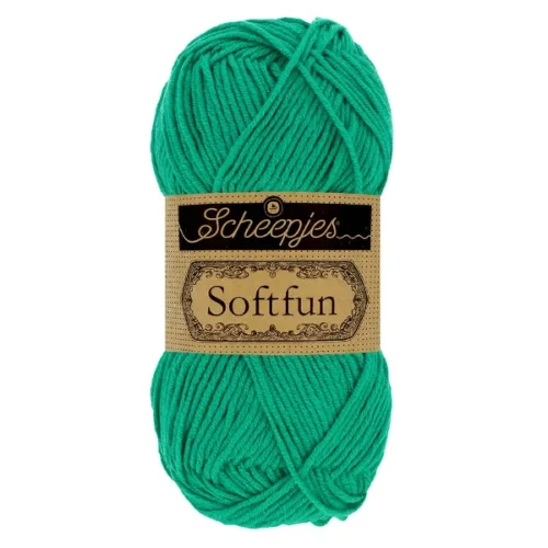 Włóczka Scheepjes Softfun 2648 jadeit