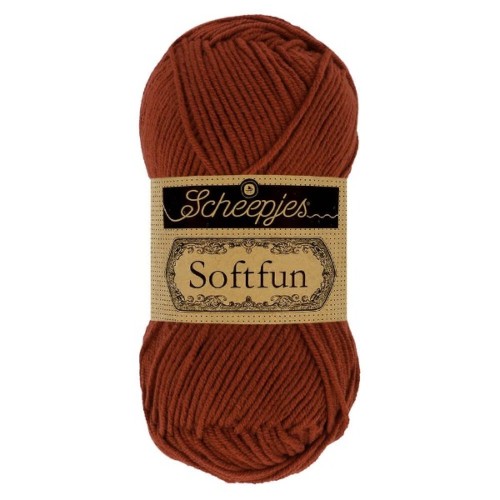 Włóczka Scheepjes Softfun 2650 rdza