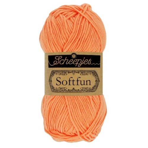 Włóczka Scheepjes Softfun 2652 kantalupa