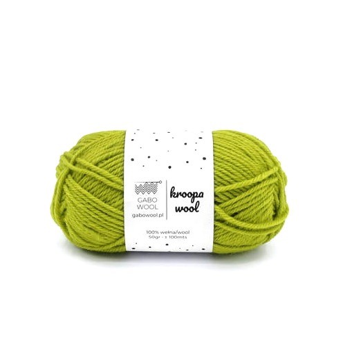 Włóczka GABO KROOPA WOOL 0179 kiwi