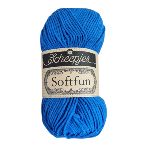 Włóczka Scheepjes Softfun 2512 szafir