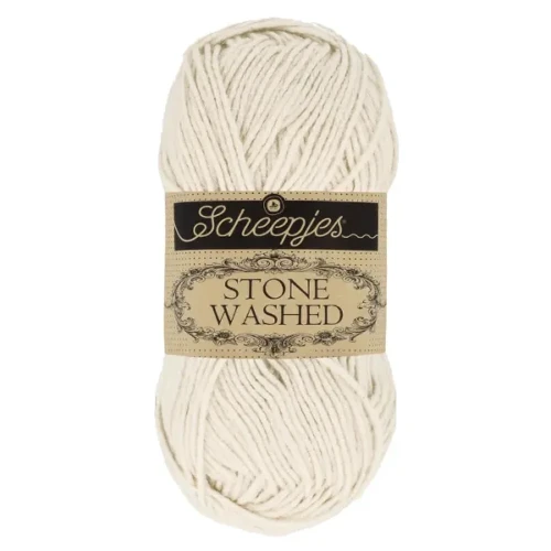 Włóczka Scheepjes Stone Washed 801 ecru
