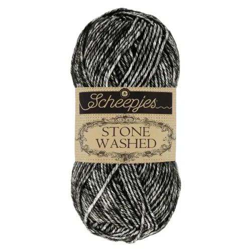 Włóczka Scheepjes Stone Washed 803 czarny