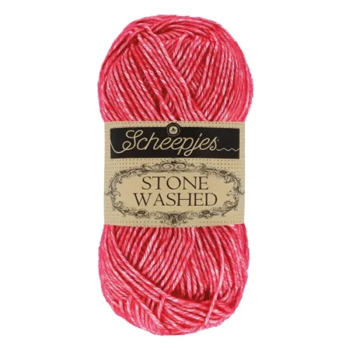 Włóczka Scheepjes Stone Washed 807 malina