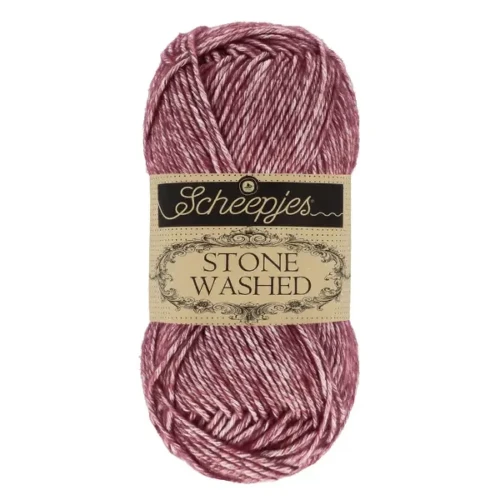 Włóczka Scheepjes Stone Washed 810 bordo