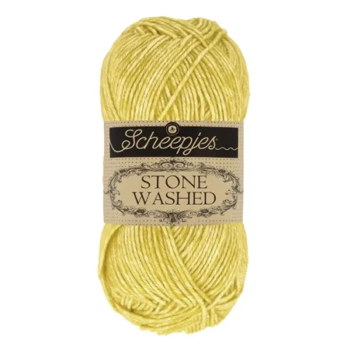 Włóczka Scheepjes Stone Washed 812 limonka