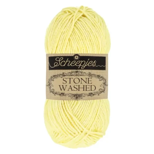 Włóczka Scheepjes Stone Washed 817 cytryna
