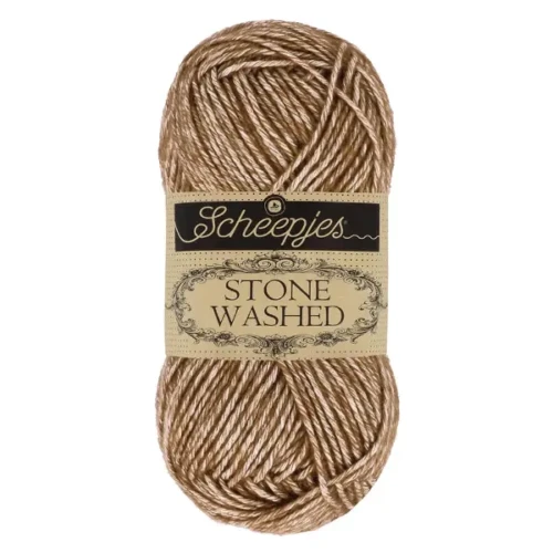 Włóczka Scheepjes Stone Washed 822 brąz