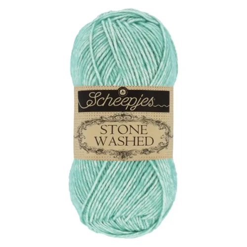 Włóczka Scheepjes Stone Washed 828 jasny turkus