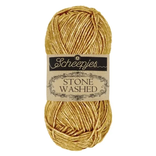 Włóczka Scheepjes Stone Washed 832 musztarda