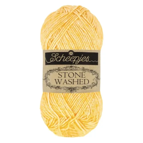 Włóczka Scheepjes Stone Washed 833 żółty