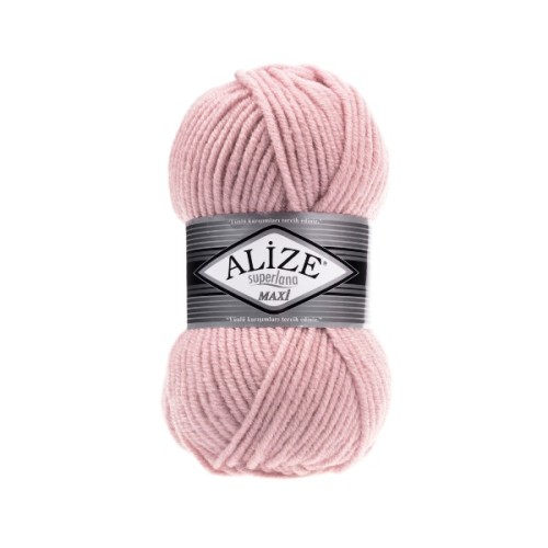 Włóczka Alize Superlana MAXI 161 pudrowy róż