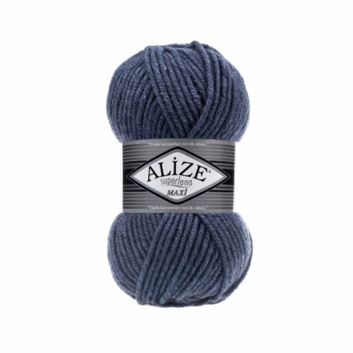 Włóczka Alize Superlana MAXI 203 jeans