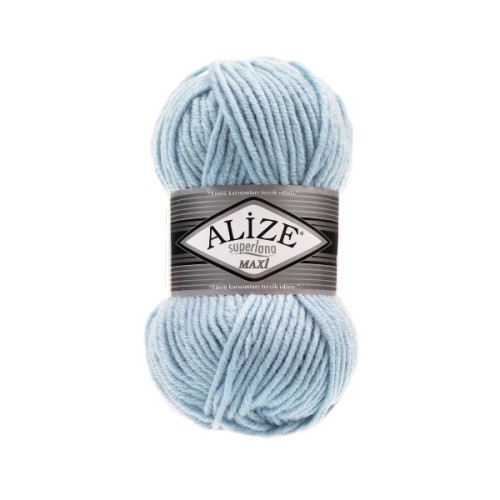Włóczka Alize Superlana MAXI 480 jasny niebieski