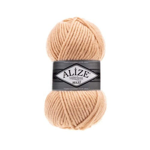 Włóczka Alize Superlana MAXI 502 krem karmelowy